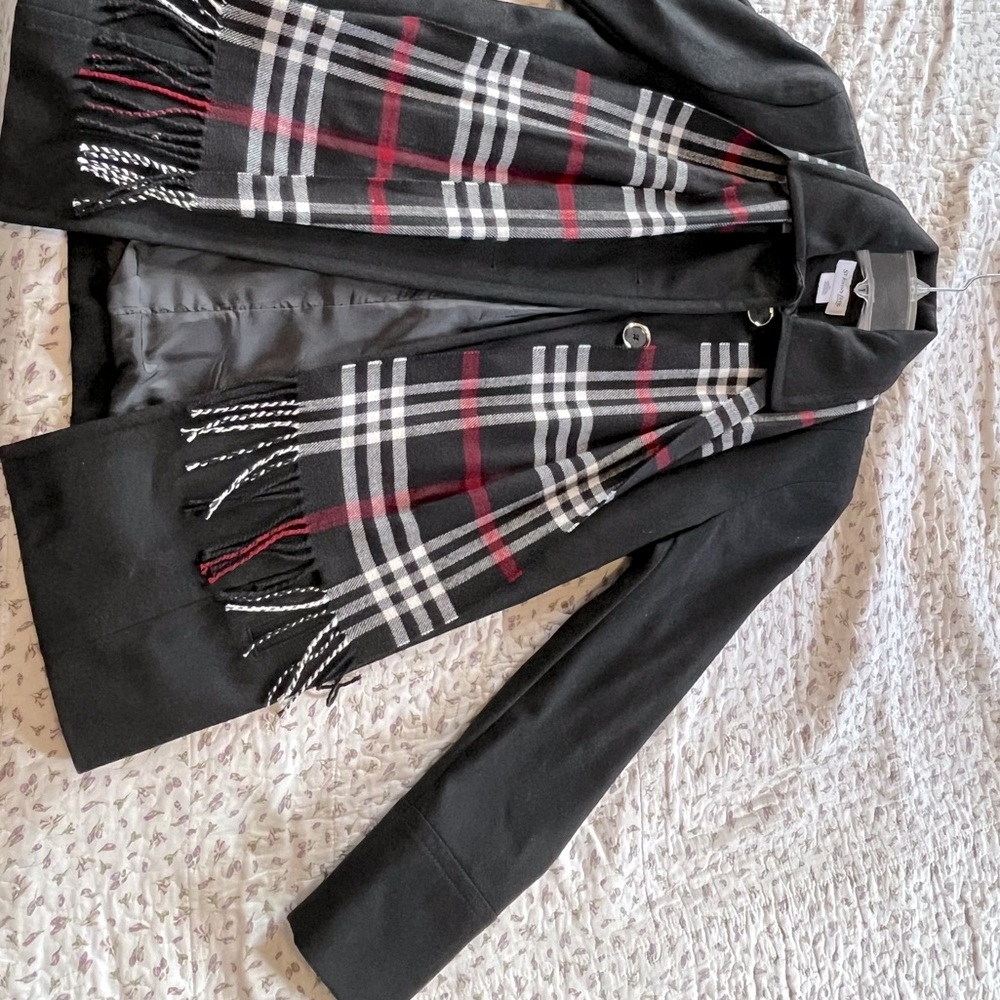 St. John’s Bay Women’s Jacket with Scarf